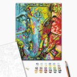 Peinture par numéros - Colourful Ganesha