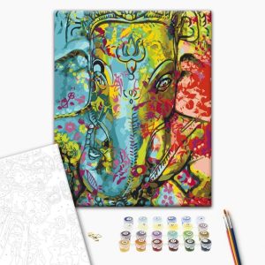 Peinture par numéros - Colourful Ganesha