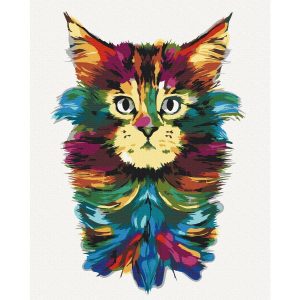 Peinture par numéros - Colourful Mane