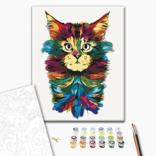 Peinture par numéros - Colourful Mane