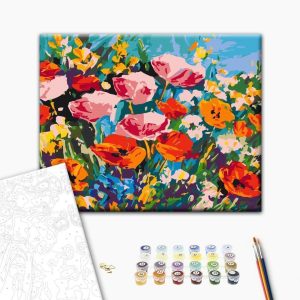 Peinture par numéros - Colourful Meadow Flowers