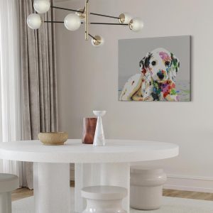 Peinture par numéros - Colourful Puppy