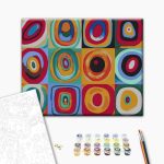 Peinture par numéros - Colourful Rings