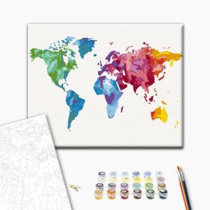 Peinture par numéros - Colours of the World
