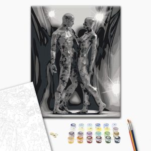 Peinture par numéros - Couple