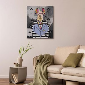 Peinture par numéros - Crazy Alpaca