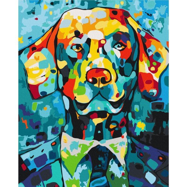 Peinture par numéros - Dog Portrait