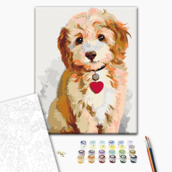 Peinture par numéros - Dog (Puppy)