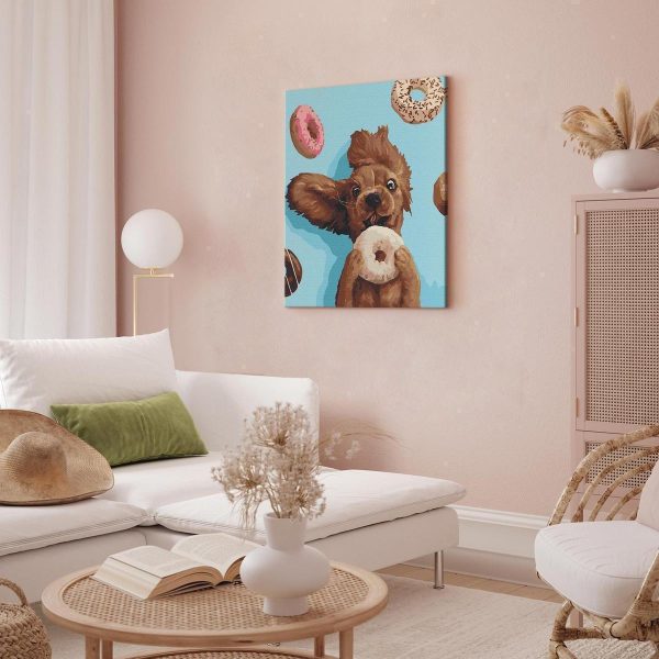 Peinture par numéros - Doggy joy