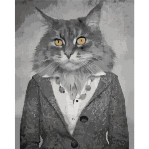 Peinture par numéros - Elegant Cat