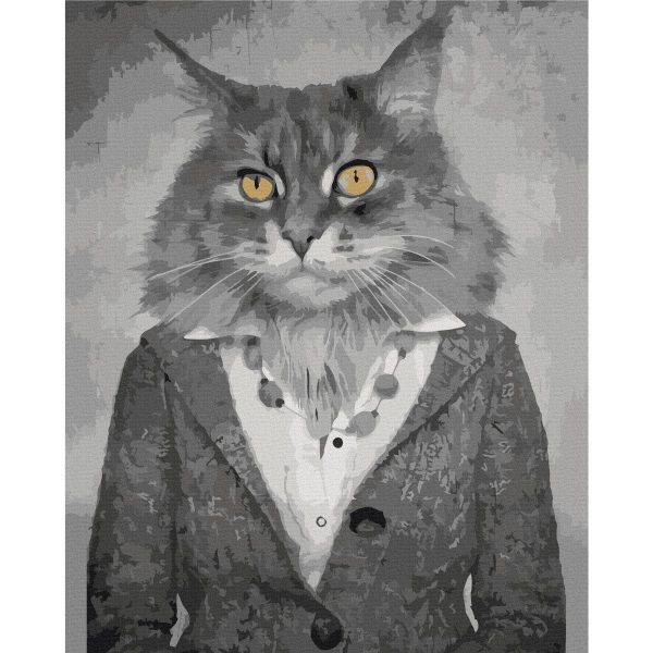 Peinture par numéros - Elegant Cat