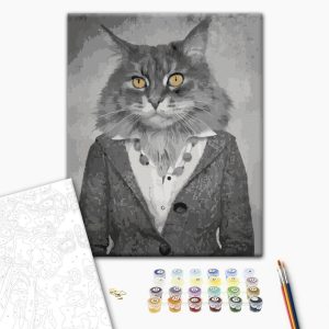 Peinture par numéros - Elegant Cat