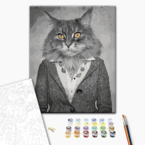 Peinture par numéros - Elegant Cat