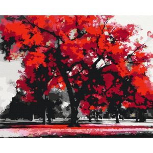Peinture par numéros - Expressive Tree