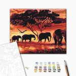 Peinture par numéros - Family Walk