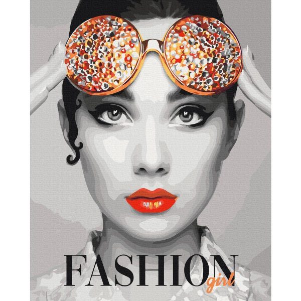 Peinture par numéros - Fashion Girl