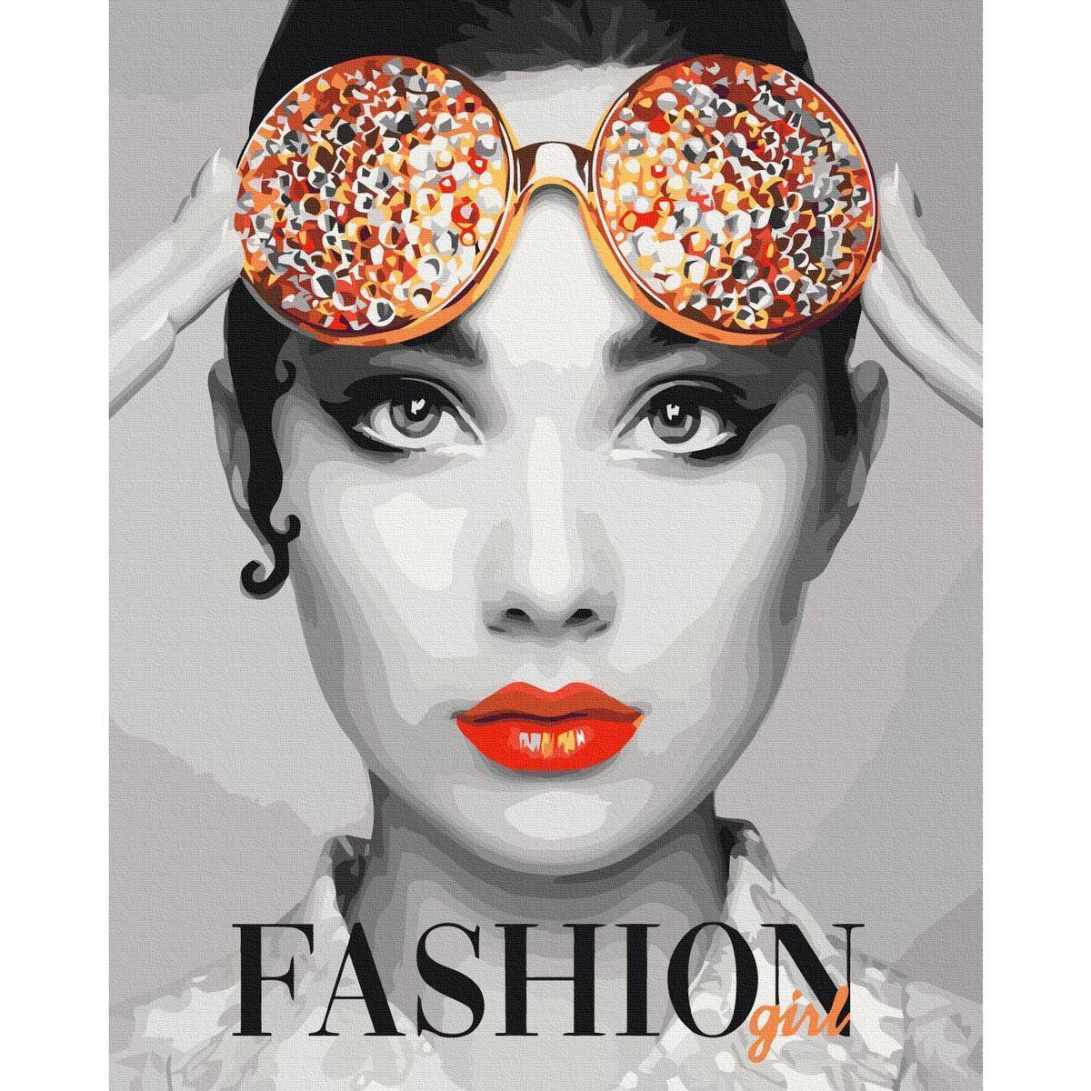 Peinture par numéros - Fashion Girl