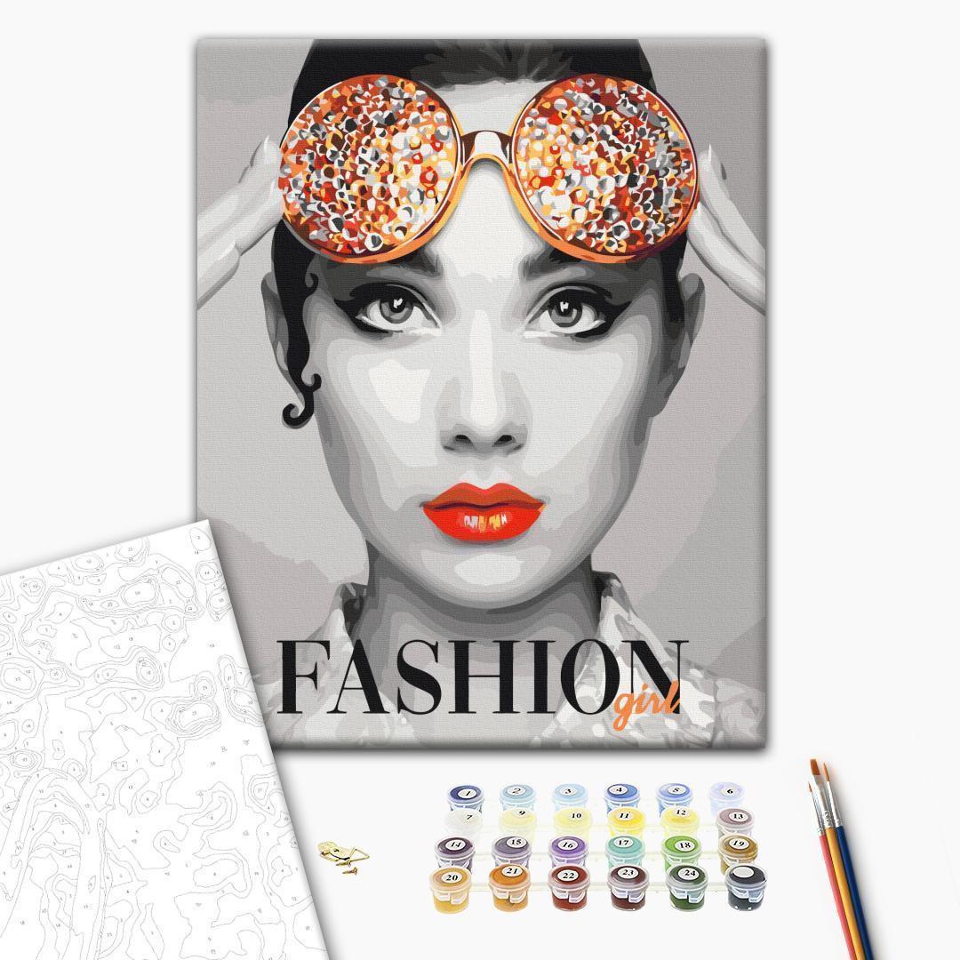 Peinture par numéros - Fashion Girl