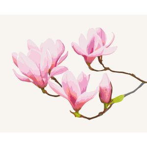 Peinture par numéros - Floral Twig