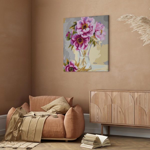 Peinture par numéros - Flowers In A Vase