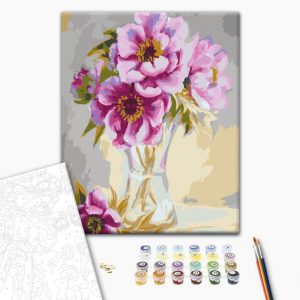 Peinture par numéros - Flowers In A Vase