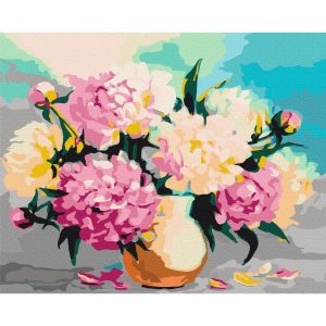 Peinture par numéros - Flowers in Vase
