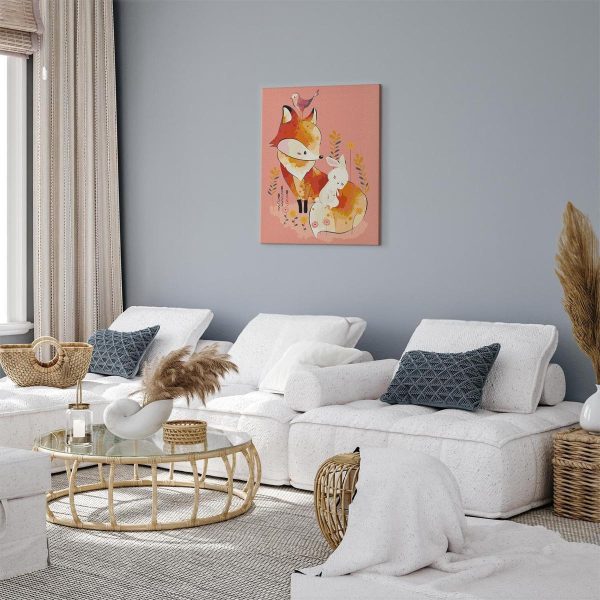 Peinture par numéros - Fox and Rabbit