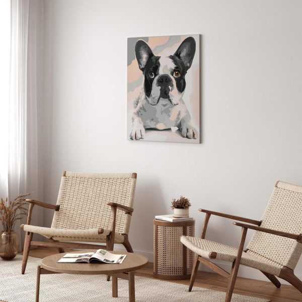 Peinture par numéros - French Bulldog