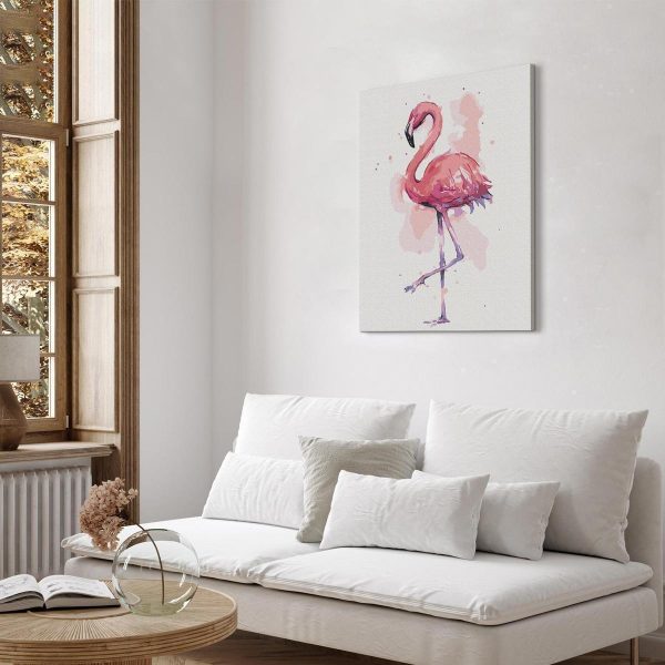 Peinture par numéros - Friendly Flamingo