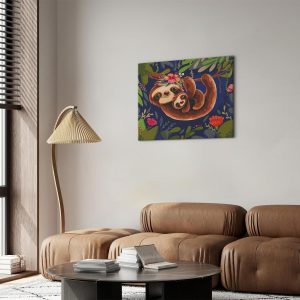 Peinture par numéros - Friendly Sloths