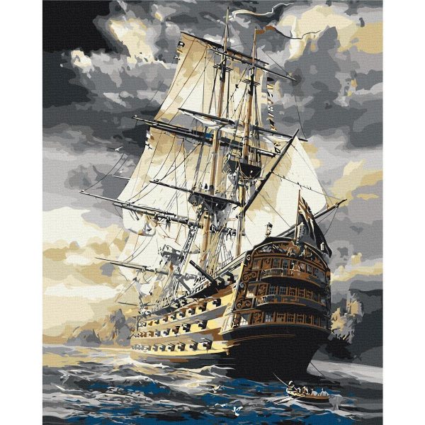 Peinture par numéros - Frigate