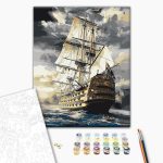Peinture par numéros - Frigate