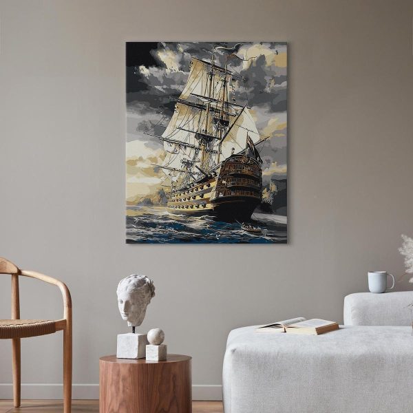 Peinture par numéros - Frigate