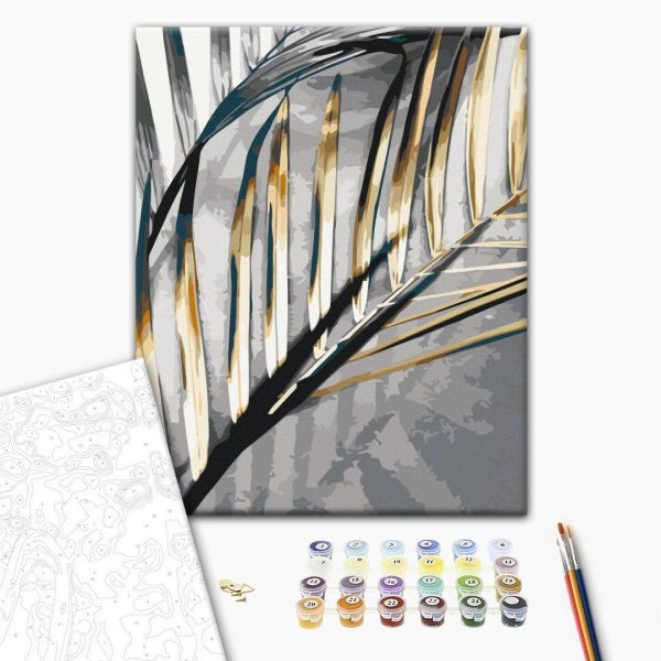 Peinture par numéros - Golden Palm Tree