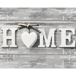 Peinture par numéros - Home (Letters)