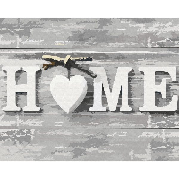 Peinture par numéros - Home (Letters)