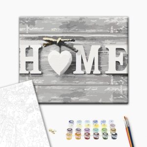Peinture par numéros - Home (Letters)