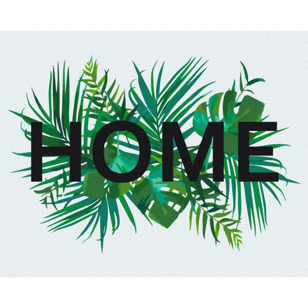 Peinture par numéros - Home on the Leaves