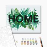 Peinture par numéros - Home on the Leaves