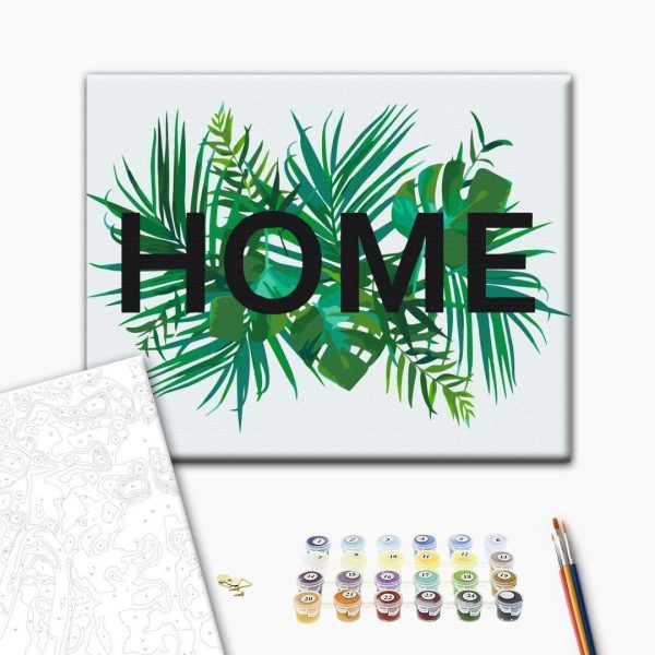 Peinture par numéros - Home on the Leaves