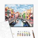Peinture par numéros - Houses in Burano
