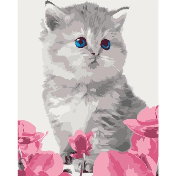 Peinture par numéros - Kitty Cat