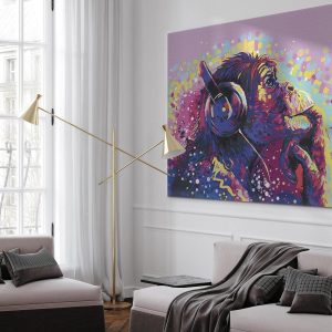 Peinture par numéros - Magic Chimpanzee