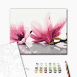 Peinture par numéros - Magnolia (White Background)