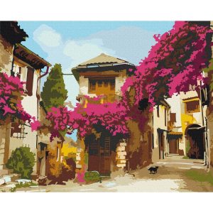 Peinture par numéros - Mediterranean Town