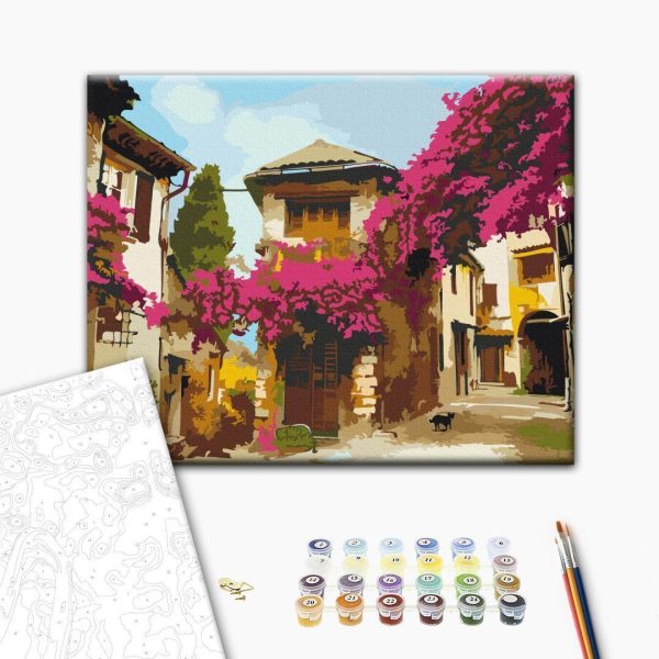Peinture par numéros - Mediterranean Town