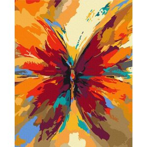 Peinture par numéros - Multicolored Butterfly