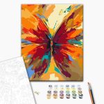 Peinture par numéros - Multicolored Butterfly