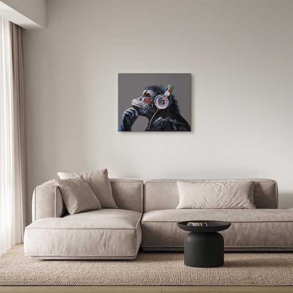 Peinture par numéros - Musical Monkey