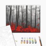 Peinture par numéros - Naked Trees